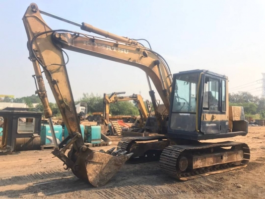 ขายถูก 255,000 KOMATSU pc 100 รุ่น 3 พร้อมลายหัวเจาะ เครื่องเดิมดี  ปั้มแรง โช่หนา เอวแน่น สภาพพร้อมใช้ สนใจ   ปทุมธานี  สามโคก ขายถูก 255,000  064-191-1112