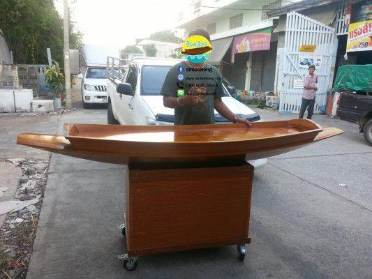 เรือไม้ เรือก๋วยเตี๋ยว 250 ซม (ส่งทั่วประเทศ)