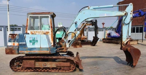 ขายด่วน245,000฿รถแบคโฮKUBOTAคูโบต้าKH55เทียบเท่าPC55เครื่องคูโบต้าตัวใหม่6สูบดีปั่มแรงรถนอกเพิ่งนำเข้ามาใหม่ยังไม่เคยใช้งานในเมืองไทยเลย เครื่องดีปั้มเเรงพร้อมใช้บูมอาร์มสวยช่างล่างดีรถสวยเร็วแรงไม่โหลดพร้อมใช้เดิมๆเอกสารอินวอยล์081-989-1989 หรั่งครับ