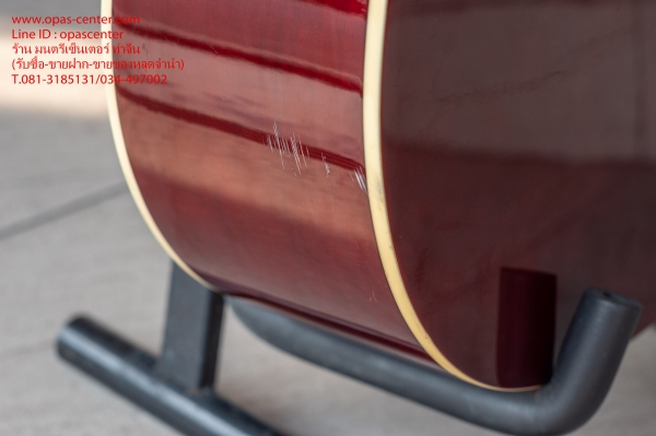 กีต้าร์โปร่งคาราบาว รุ่น GW308C-N-1 คอเว้า สีไม้ ตระกูลเวลคัมทูไทยแลนด์ มือสอง สภาพใหม่