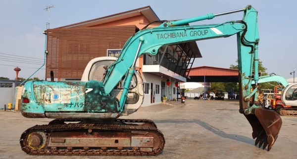 ขายด่วนราคาพิเศษ650,000บาทหกแสนห้าหมื่นบาทถ้วนรถแบคโฮKOBELCO-SK120MARK5มาร์ไฟร์รถนอกเพิ่งนำเข้ามาใหม่ยังไม่เคยใช้งานในเมืองไทยเลย