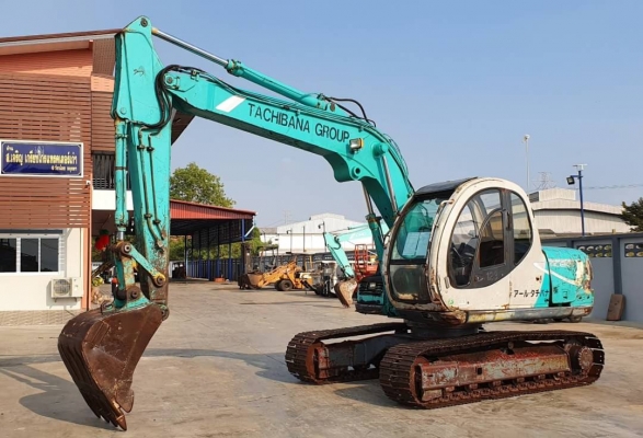 ขายด่วนราคาพิเศษ650,000บาทหกแสนห้าหมื่นบาทถ้วนรถแบคโฮKOBELCO-SK120MARK5มาร์ไฟร์รถนอกเพิ่งนำเข้ามาใหม่ยังไม่เคยใช้งานในเมืองไทยเลย