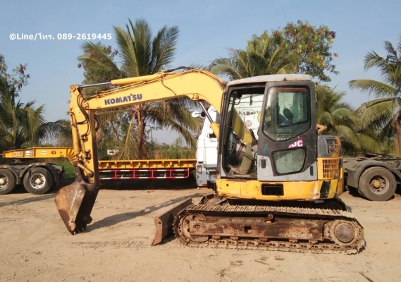 ขายรถขุด KOMATSU PC78US-6NO, มีลายเจาะ,มีแอร์ ,เครื่องยนต์KOMATSU-4D95L ,คอนโทรลน้ำมัน, ปั๊มนิ้ว, แทรคเหล็ก ,รถเดิมๆเก่านอก มีเอกสาร