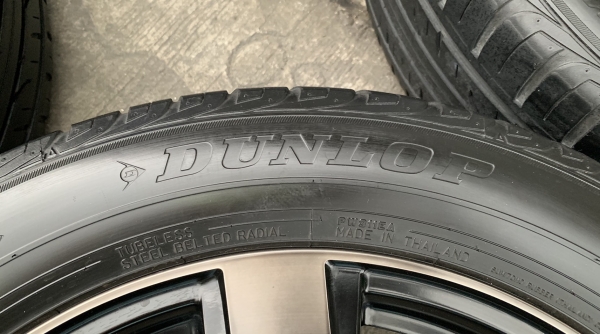 ล้อแม็ก Toyota Fortuner TRD ขอบ 20 พร้อมยางป้ายแดง 265-50-20 Dunlop ปลายปี 19