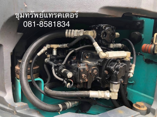 ขายแบคโฮ โกเบ KOBELCO SK125R-2 เก่าญี่ปุ่น ผานดัน แทรกเหล็กเกี๊ยยาง นำเข้าเองโดยตรงจากญี่ปุ่น โทร 081-8581834