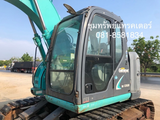 ขายแบคโฮ โกเบ KOBELCO SK125R-2 เก่าญี่ปุ่น ผานดัน แทรกเหล็กเกี๊ยยาง นำเข้าเองโดยตรงจากญี่ปุ่น โทร 081-8581834