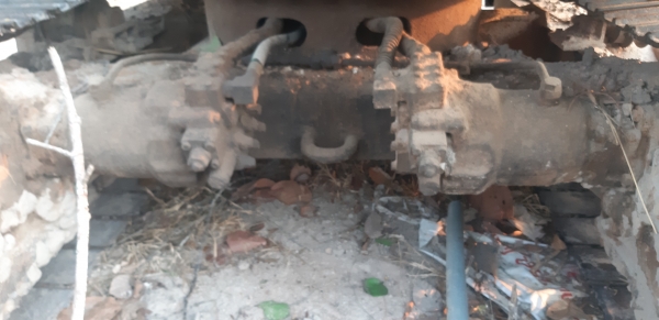 ขายแม็คโคร cat 120 B เอกสารซื้อขาย ใช้งานได้ปกติ เครื่องดีด้อยช่วงล่าง