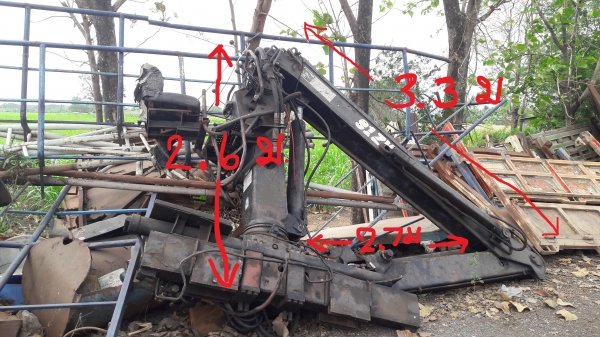 ขายเครนพับแขนยาว HIAB ติดรถบรรทุก 10 ล้อ 91ZW 3 ปลอก 5 ตัน ของเก่าติดรถญี่ปุ่น 084-5424150 ขายเครนพับแขนยาว HIAB ติดรถบรรทุก 10 ล้อ 91ZW 3 ปลอก 5 ตัน ของเก่าติดรถญี่ปุ่น 084-5424150