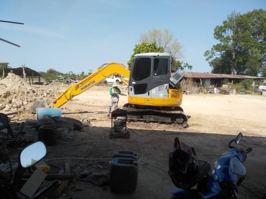 รถขุด komatsu pc78us-6no สภาพสวยเก่านออก