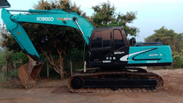 Kobelco 200Macklll ไฟฟ้าครบเอวแน่น ช่วงล่างเต็ม เครื่องดีมาก เจ้าของขายเอง
