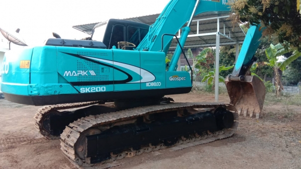 Kobelco 200Macklll ไฟฟ้าครบเอวแน่น ช่วงล่างเต็ม เครื่องดีมาก เจ้าของขายเอง