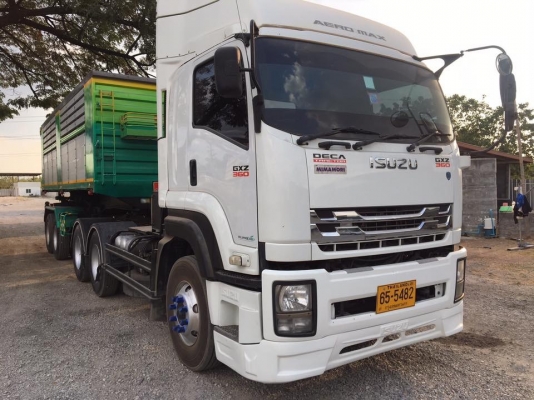 Isuzu 360 ปี 57 สิบล้อหัวลากพร้อมหางเซมิดัมพ์ อู่เอสที ยาว 7 เมตร ปี 61 บรรทุกได้ 29 ตัน พร้อมใช้งาน Isuzu 360 ปี 57 สิบล้อหัวลากพร้อมหางเซมิดัมพ์ อู่เอสที ยาว 7 เมตร ปี 61 บรรทุกได้ 29 ตัน พร้อมใช้งาน