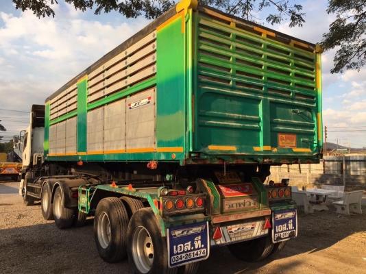 Isuzu 360 ปี 57 สิบล้อหัวลากพร้อมหางเซมิดัมพ์ อู่เอสที ยาว 7 เมตร ปี 61 บรรทุกได้ 29 ตัน พร้อมใช้งาน Isuzu 360 ปี 57 สิบล้อหัวลากพร้อมหางเซมิดัมพ์ อู่เอสที ยาว 7 เมตร ปี 61 บรรทุกได้ 29 ตัน พร้อมใช้งาน