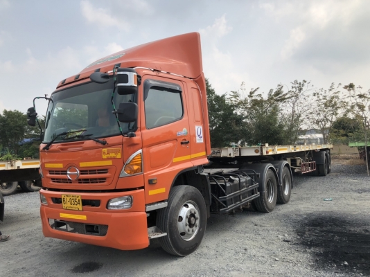 Hino 380 แรง ปี 55,56 สิบล้อหัวลากพร้อมหางพนัส 2 เพลา ปี 53 รถสวยเดิมๆ Hino 380 แรง ปี 55,56 สิบล้อหัวลากพร้อมหางพนัส 2 เพลา ปี 53 รถสวยเดิมๆ