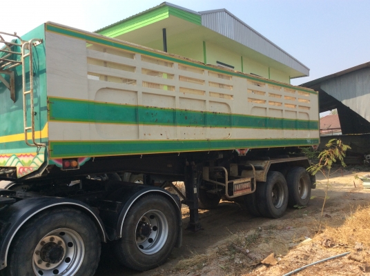 ขายสิบล้อหัวลากHINO mega260 ซีรี่ย์ก๊าซโรงงานปี53พร้อมหางดั้มอู่พานทองทรัคยาว7.60เมตรปี60