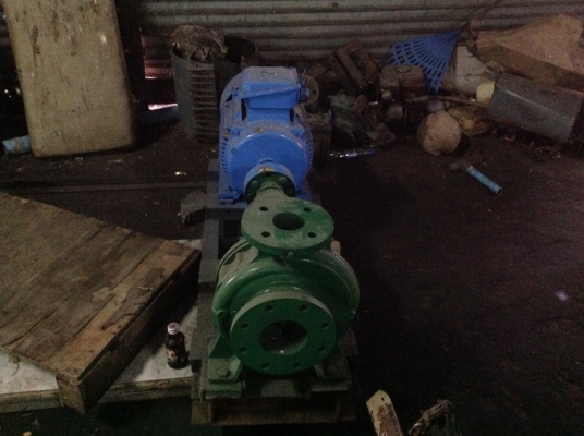 ขายปั้มหอยโข่ง มอเตอร์ 20 แรง พร้อมใช้งาน