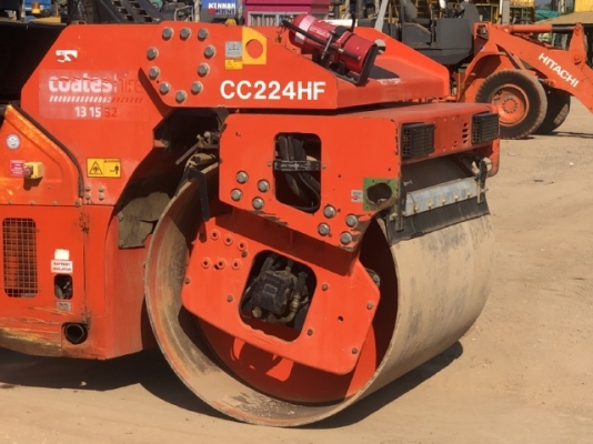 ขายรถบด DYNAPAC CC224HF ปี 2009 (3,XXX ชั่วโมง) รถนอกนำเข้า สภาพสวยพร้อมใช้งาน มีVDOการทำงานครับ