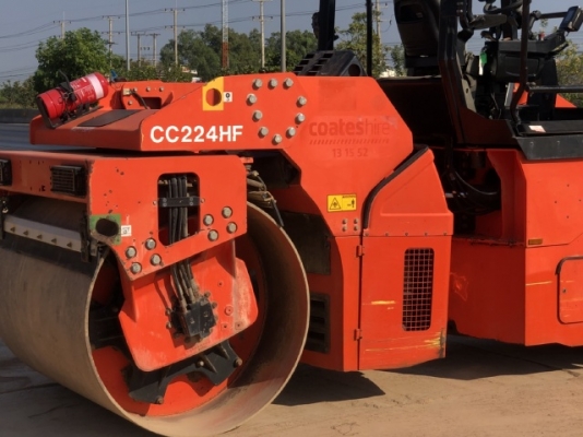 ขายรถบด DYNAPAC CC224HF ปี 2009 (3,XXX ชั่วโมง) รถนอกนำเข้า สภาพสวยพร้อมใช้งาน มีVDOการทำงานครับ