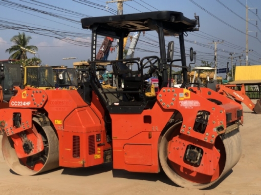 ขายรถบด DYNAPAC CC224HF ปี 2009 (3,XXX ชั่วโมง) รถนอกนำเข้า สภาพสวยพร้อมใช้งาน มีVDOการทำงานครับ