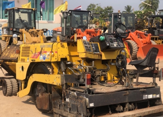 ขายรถปูยาง SUMITOMO HA31W-2 (ขนาด 3 เมตร) ปี 2002 นำเข้าเองจากญี่ปุ่น สภาพสวยพร้อมใช้ มีVDOการทำงานครับ ขายรถปูยาง SUMITOMO HA31W-2 (ขนาด 3 เมตร) ปี 2002 นำเข้าเองจากญี่ปุ่น สภาพสวยพร้อมใช้ มีVDOการทำงานครับ