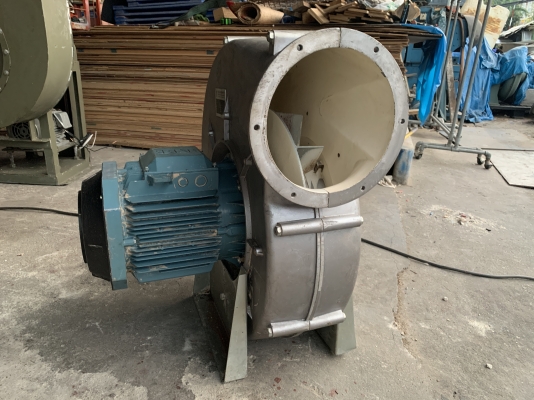 ขายโบลเวอร์ดูดฝุ่น-ดูดอากาศแรงดันสูง ABB 4HP. 380V made in Switzerland โครงสร้างอลูมิเนียม ใช้ในงานดูดฝุ่น ดูดขี้เลื่อย ดูดวัสดุที่มีชิ้นค่อนข้างใหญ่ได้ สภาพสวยใหม่มาก พร้อมใช้งาน