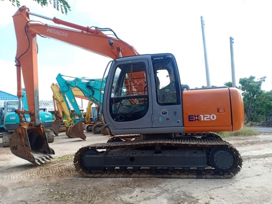 ขายHITACHI EX120-5 เก่านอกแท้ เดิมๆๆ  ปลายยาวพิเศษ  ใช้งานมา5,xxxชั่วโมง  สภาพสวย พร้อมใช้  โทร 089-3818694 จ๊อย