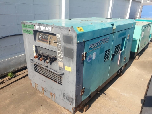 ปั๊มลม 7 บาร์ Airman PDS175S ปี2007 2958ชม.