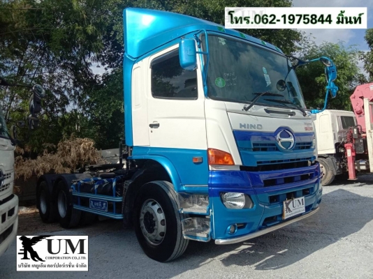 สิบล้อหัวลากHino victorปี59 344แรง โทร062-1975844มิ้นท์ สิบล้อหัวลากHino victorปี59 344แรง โทร062-1975844มิ้นท์
