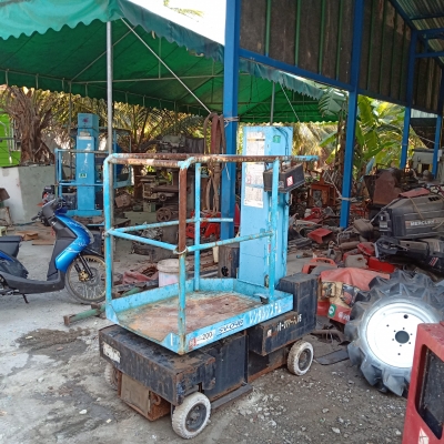 รถกระเช้า 3.8 เมตรพร้อมใช้ ไฟdc24v