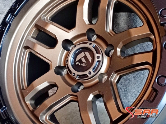 FUEL AMMO D702 ขอบ17 ET+1 6x139.7 MATTE BRONZE/BLACK RING
