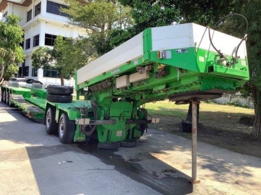 ขาย 8,800,000 หางพิเศษโกลโฮปเฟอร์ ปี2013 เอกสารชุดจดทะเบียน หางใหม่ป้ายแดงนำเข้ามาปี2013 ใช้งานน้อยมากๆคับ สภาพไกล้เคียงของใหม่คับ พื่นที่บรรทุกยืดใด้12*3.1 เมตร รับนำ้หนักบรรทุกใด้120ตัน  สนใจ  นครปฐม โทร 0610710295  สนใจ รายการสินค้า อื่นๆ ที่ เว็ปไชค์