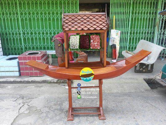 ขายเรือไม้สัก ตู้ทรงไทย