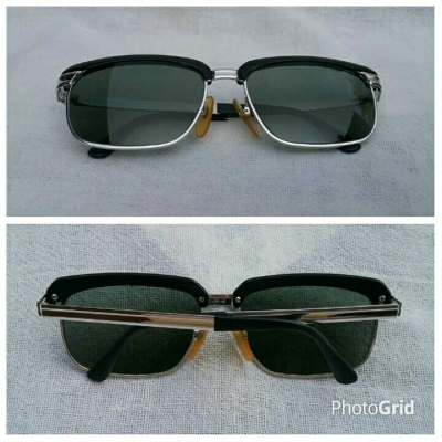 แว่นตาเทพเจ้าของชาวเยอรมัน ทองขาว (White Gold Filled) 10 K ทศวรรษที่ &#039;60s ล้ำค่า ! สภาพวินเทจใช