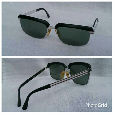 แว่นตาเทพเจ้าของชาวเยอรมัน ทองขาว (White Gold Filled) 10 K ทศวรรษที่ &#039;60s ล้ำค่า ! สภาพวินเทจใช