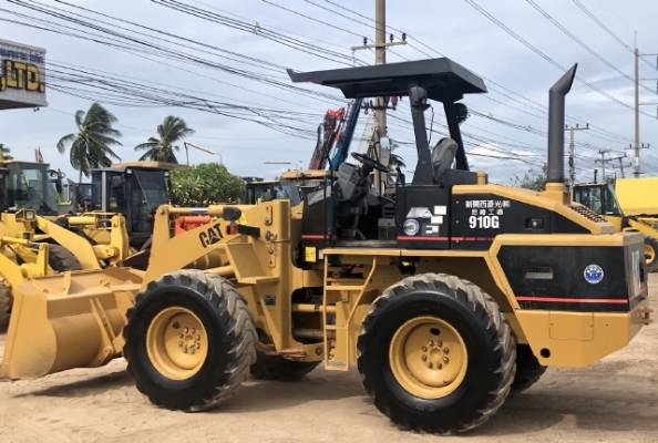 ขายรถตักล้อยาง CAT 910G (5,XXX ชั่วโมง) นำเข้าเองจากญี่ปุ่น สภาพพร้อมใช้ มีVDOการทำงานครับ ขายรถตักล้อยาง CAT 910G (5,XXX ชั่วโมง) นำเข้าเองจากญี่ปุ่น สภาพพร้อมใช้ มีVDOการทำงานครับ