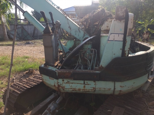 KOBELCO SK50-7 รถจอดนาน เครื่องติด ปั้มแรง เอวดี สถาพดี KOBELCO SK50-7 รถจอดนาน เครื่องติด ปั้มแรง เอวดี สถาพดี