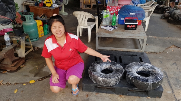 ขายยางลม รถยกโฟล์คลิฟท์ ขนาด 600-15 ,28&times;9-15 , 700-12 ,650-10,600-9 ยางญี่ปุ่น หรือ ไต้หวัน ค่ะ 0844591695 เหมี๋ยวค่ะ