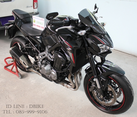 KAWASAKI Z900 ABS ปี 2018 4สูบ 948cc. สีดำแดง
