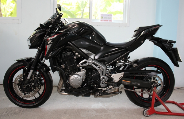 KAWASAKI Z900 ABS ปี 2018 4สูบ 948cc. สีดำแดง KAWASAKI Z900 ABS ปี 2018 4สูบ 948cc. สีดำแดง