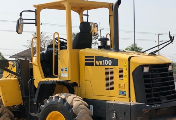 ขายรถตักล้อยาง KOMATSU WA100-6 ปี 2013 (3,XXX ชั่วโมง) นำเข้าเองจากญี่ปุ่น สภาพสวยพร้อมใช้ มีVDOการทำงานครับ