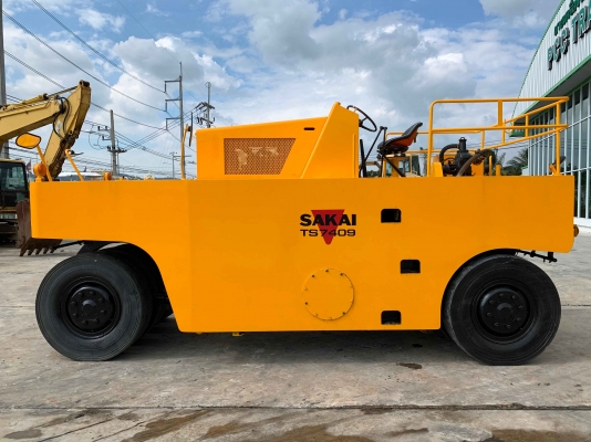 รถบด SAKAI TS7409 แบบ 9 ล้อ รถนำเข้าจากญี่ปุ่น ราคาเท่ารถใน