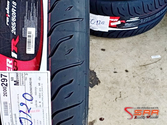 RAIDEN VIPER RD1R 265/60R18 ยางSemi Soft ปี20 ราคาพิเศษ RAIDEN VIPER RD1R 265/60R18 ยางSemi Soft ปี20 ราคาพิเศษ
