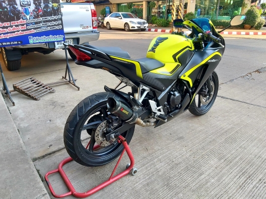 ขาย HONDA CBR300 ปี2016 ABS สวยๆ ไมล์น้อย เครื่องดี มีท่อแต่ง ไฟเลี้ยวแต่ง ทะเบียนพร้อมโอน ราคา 5850