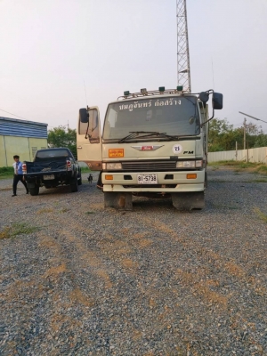 สิบล้อดั๊มแม่ลูก HINO FM3M 2 เพลา หัวบาง ยางดี ครัชซีสวย ลูกพ่วง 2 เพลา อู่พนัส รถพร้อมใช้งาน เอกสาร