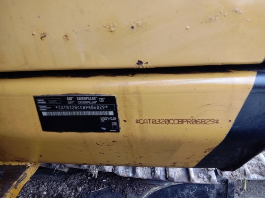 CAT320C ไฟฟ้าครบ ช่วงล่างใหม่ทั้งหมด เอกสารเล่มทะเบียน CAT320C ไฟฟ้าครบ ช่วงล่างใหม่ทั้งหมด เอกสารเล่มทะเบียน