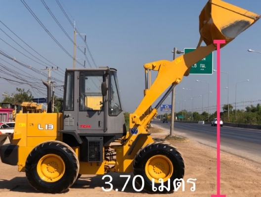 ขายรถตักล้อยาง TCM L13 แขนยาวพิเศษ นำเข้าเองจากญี่ปุ่น สภาพสวยพร้อมใช้ มีVDOการทำงานครับ