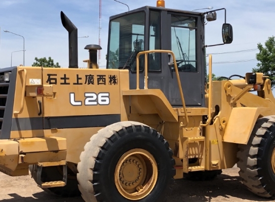 ขายรถตักล้อยาง TCM L26 นำเข้าเองจากญี่ปุ่น สภาพสวยพร้อมใช้ มีVDOการทำงานครับ