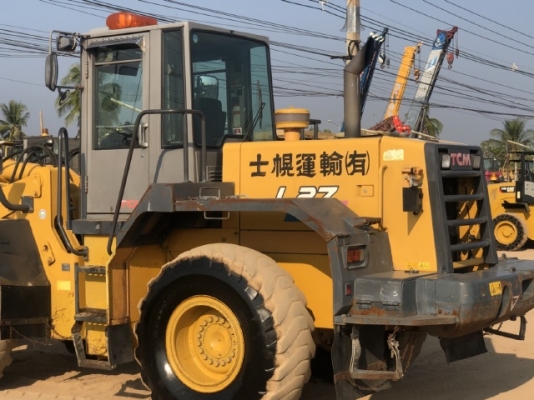 ขายรถตักล้อยาง TCM L27 (เทียบเท่า WA300) นำเข้าเองจากญี่ปุ่น สภาพสวยพร้อมใช้งาน มีVDOการทำงานครับ