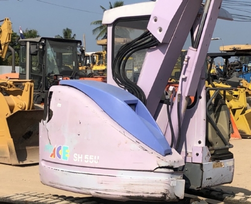 ขายรถขุด SUMITOMO SH55U-2 (เทียบเท่า PC50) นำเข้าเองจากญี่ปุ่น สภาพสวยพร้อมใช้ มีVDOการทำงานครับ