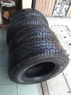 Hankook AT-M 265-70-16 ปลายปี17 สภาพใหม่ สวยๆ 1ชุด